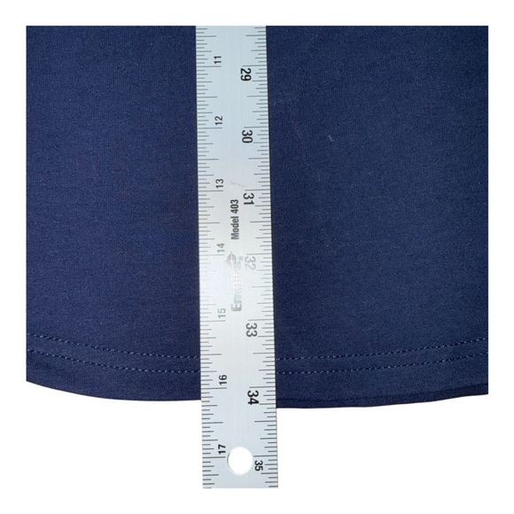 CITY CHIC CCX Relax Me Stretch Cotton Hoodie Dress - Women’s Plus 16W Navy - Picture 13 of 14